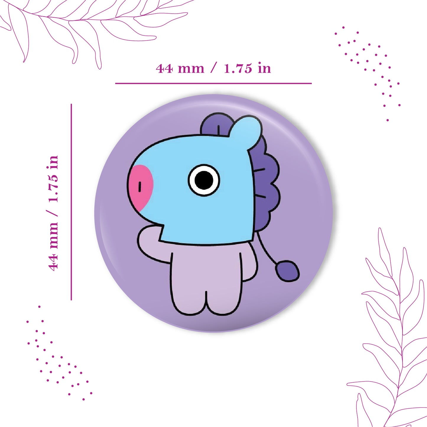 BTS J Hope Pin Badge