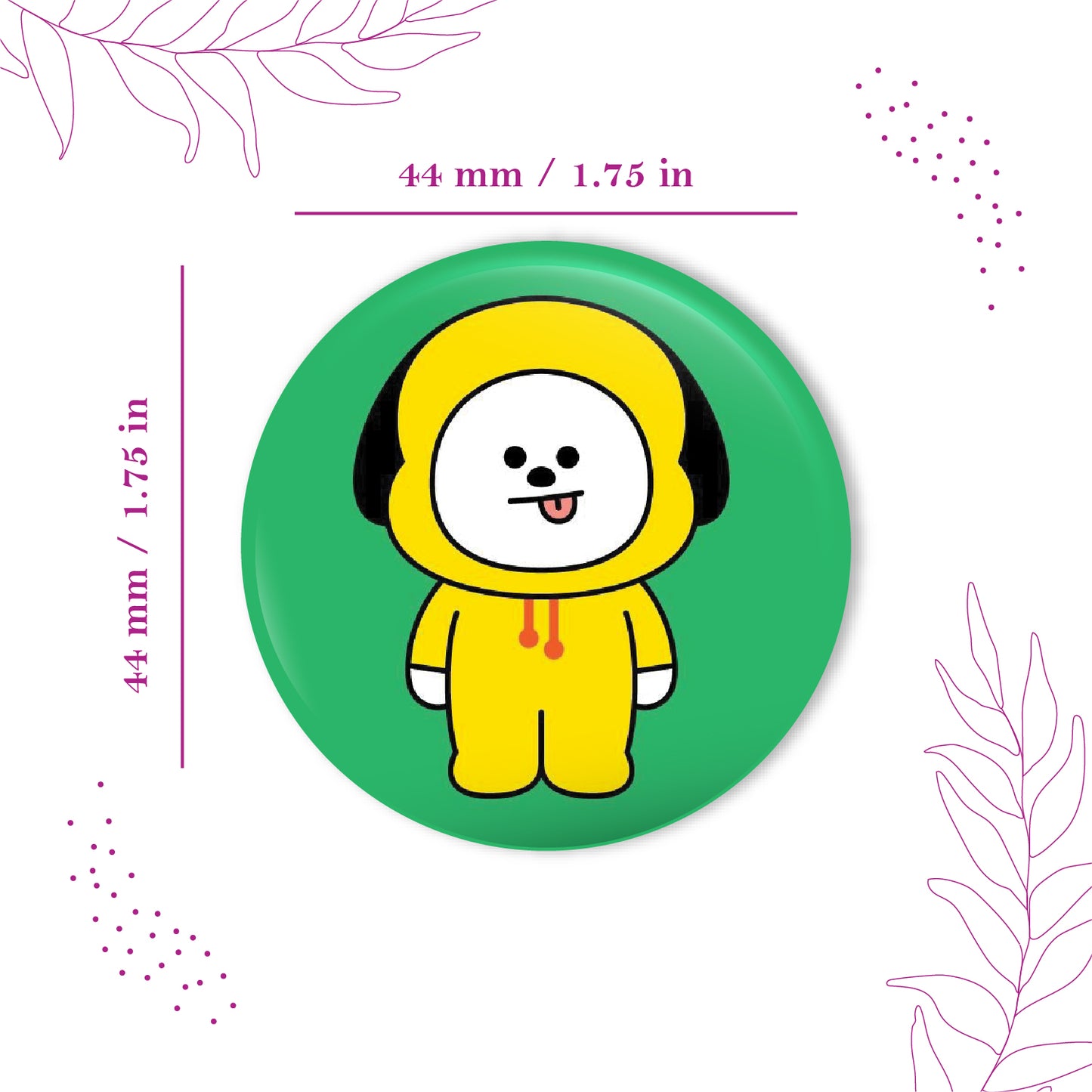 BTS Jimin Pin Badges