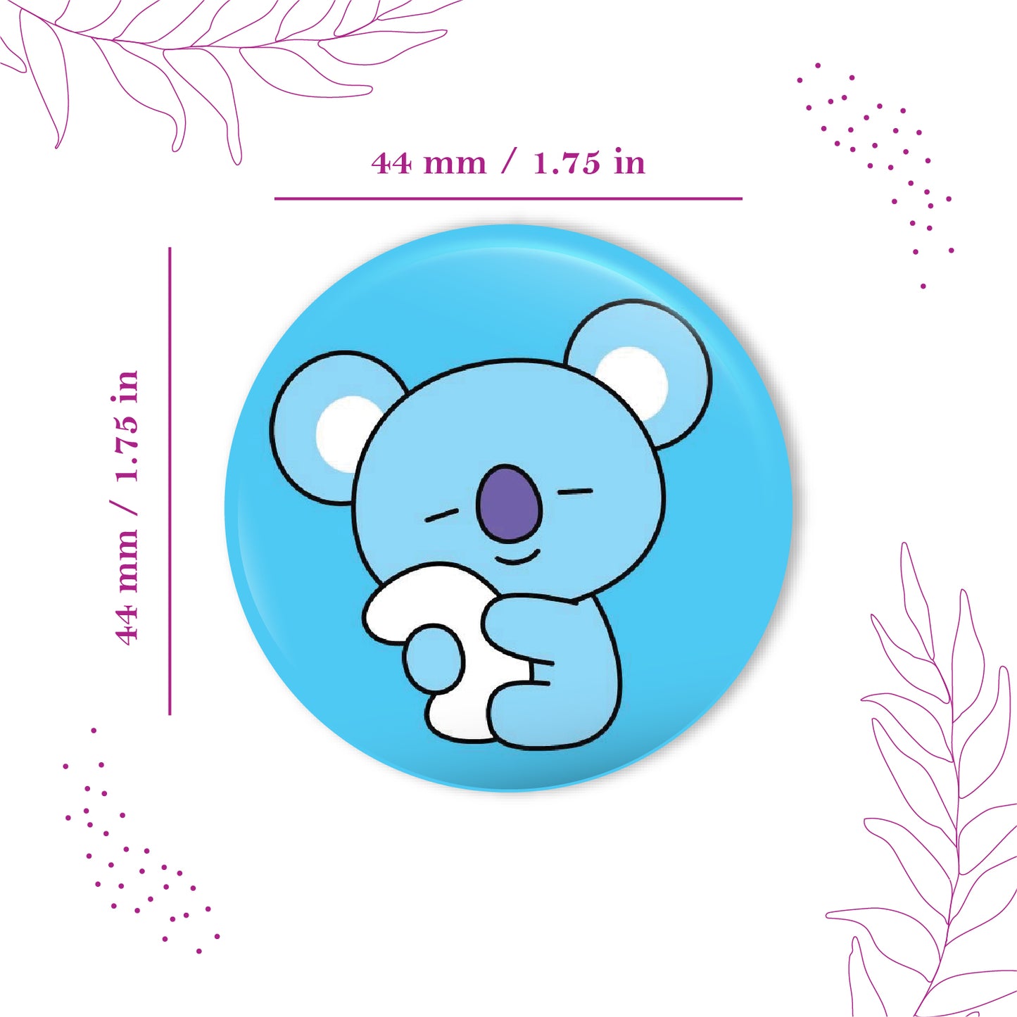 BTS Rm Pin Badges
