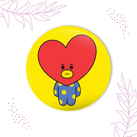 BTS V Pin Badge