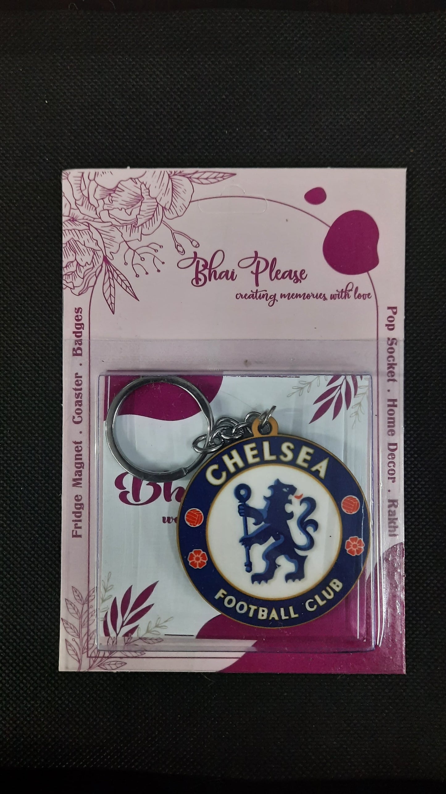 Chelsea keyring for Blues fans