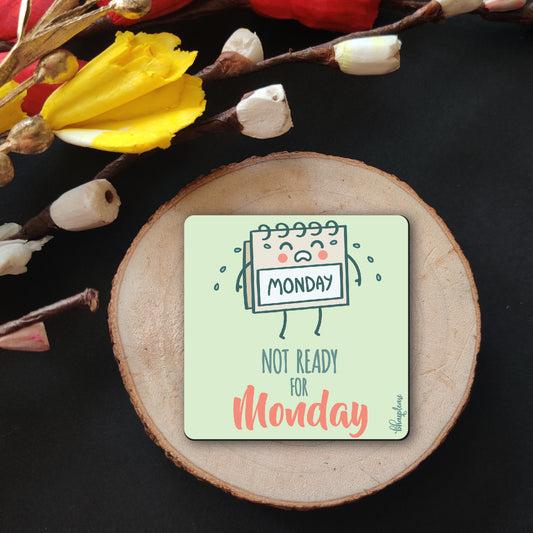 Not Ready for Monday – Kawaii Calendar Fridge Magnet