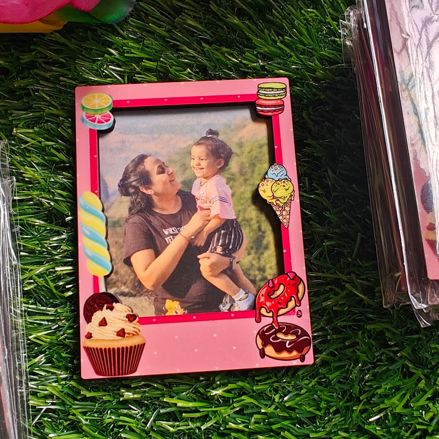 Candy Love Polaroid Frame Magnet