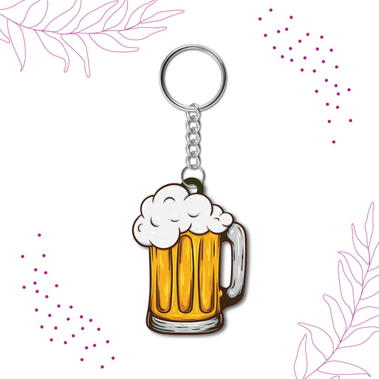 Laser-cut beer mug shape