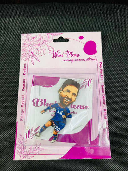 Messi fridge magnet - unique celebrity memorabilia