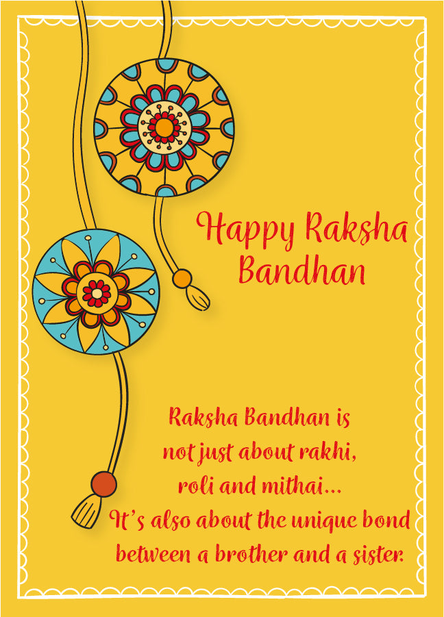 Spiritual Rakhi with Bal Krishna image – Rakhi for kids and boys
