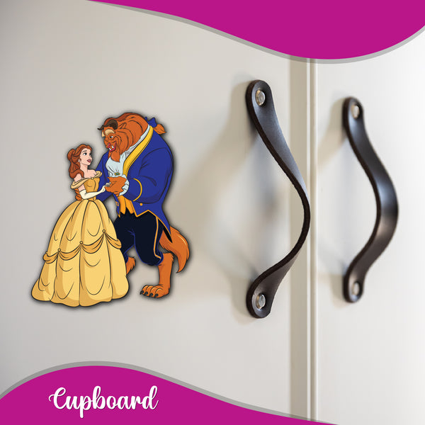 Beauty and beast Fridge Magnet