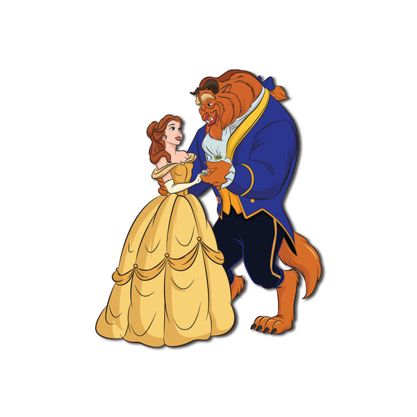 Beauty and beast Fridge Magnet Packaging