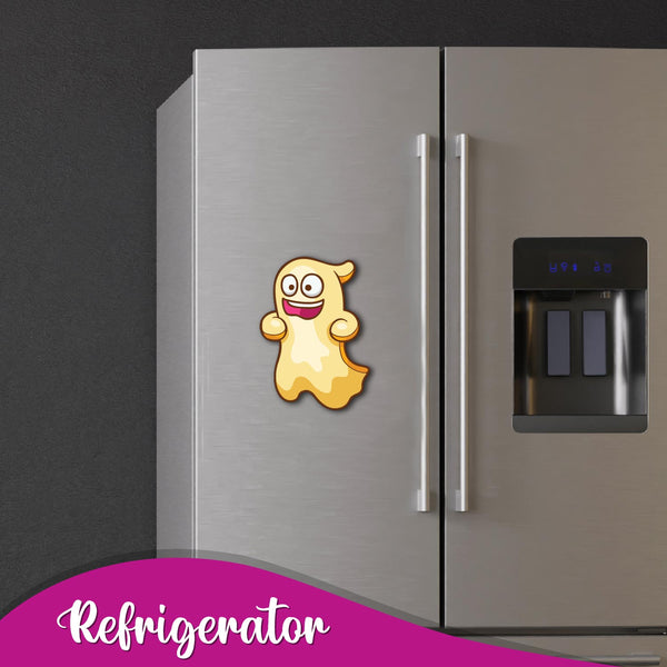 quirky Boo collectible fridge magnet