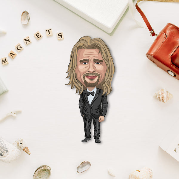 brad-pitt-hollywood-actor-fridge-magnet-front-view