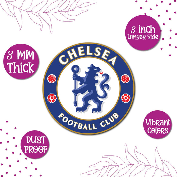Chelsea lovers quirky fridge magnet decor
