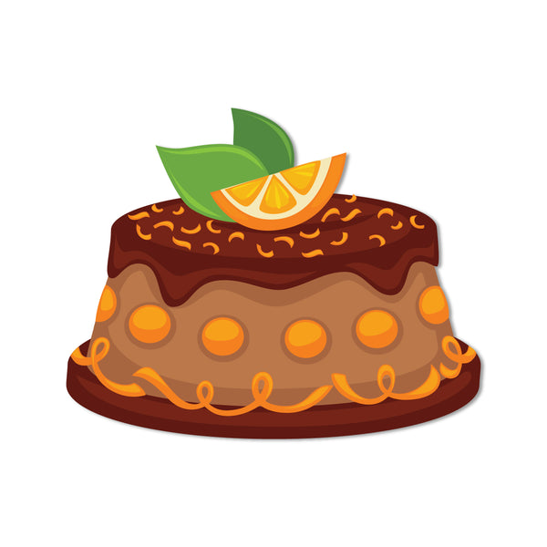 Chocolate cake fridge decoration gift