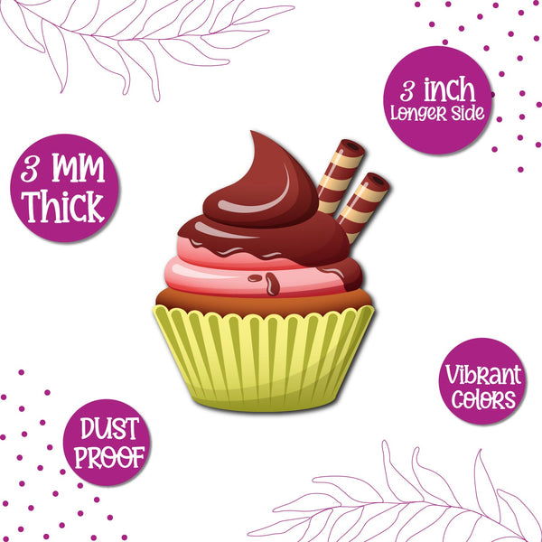 Sweet cupcake fridge magnet India