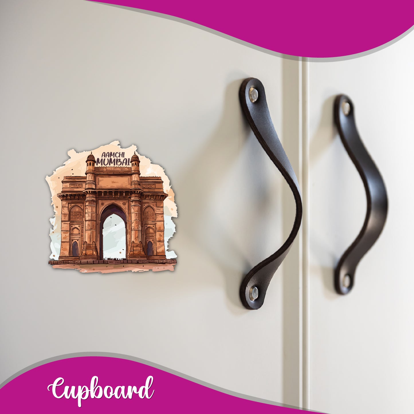 Mumbai Fridge Magnet - Gateway of India
