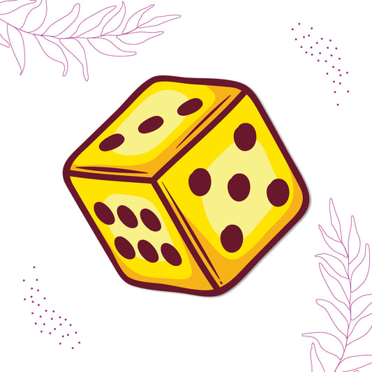 Dice design fridge magnet India