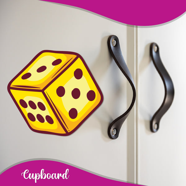 Dice lovers quirky fridge magnet gift