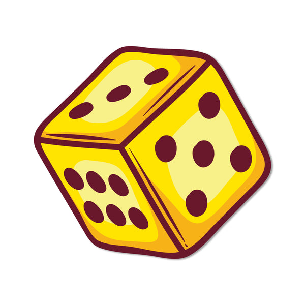 Dice themed quirky fridge magnet India
