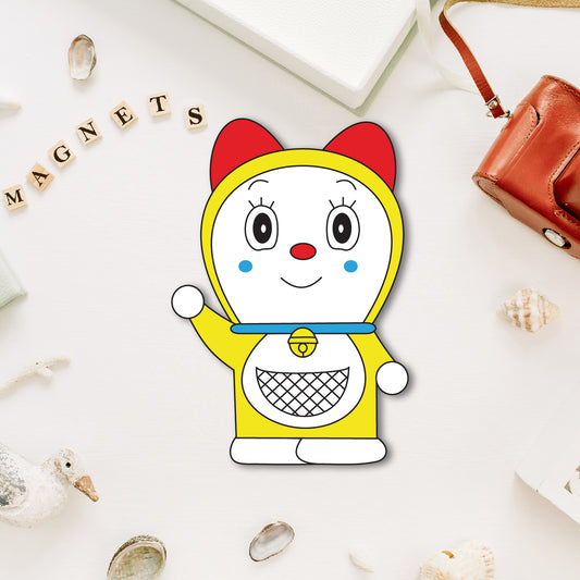 dorami-doraemon-sister-fridge-magnet-front-view