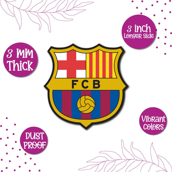 Quirky barcelona fridge magnet gift