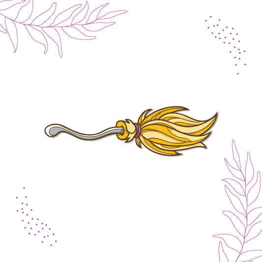 Harry Potter Broom fridge magnet