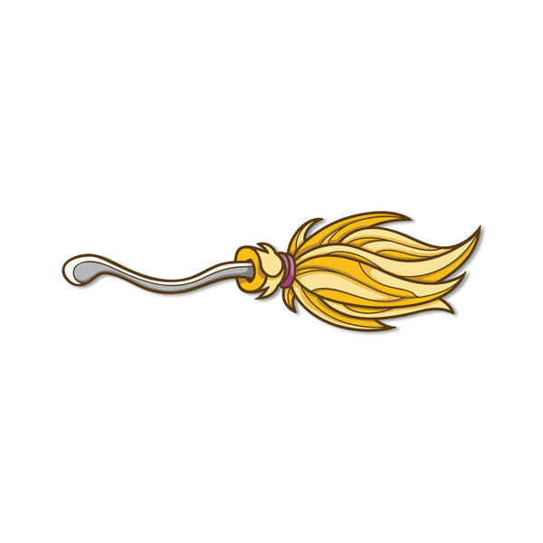 Harry Potter Broom Fridge Magnet Packaging