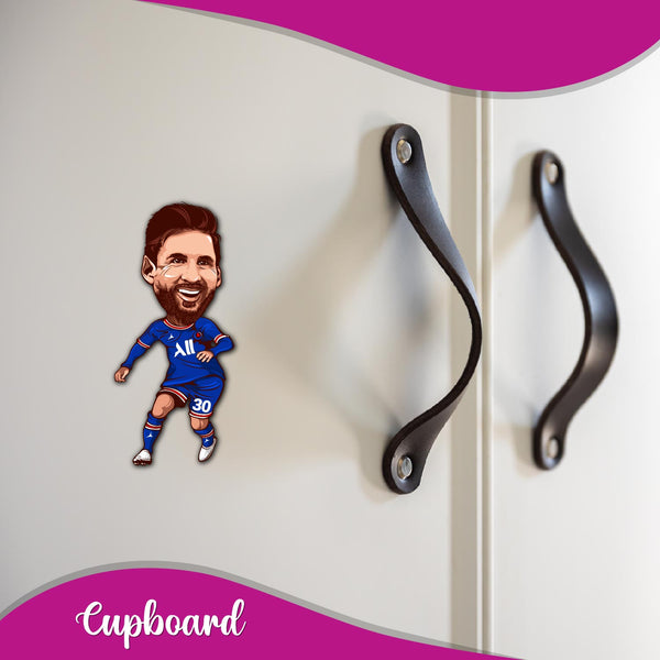 Messi printed magnet - decorative home accessory