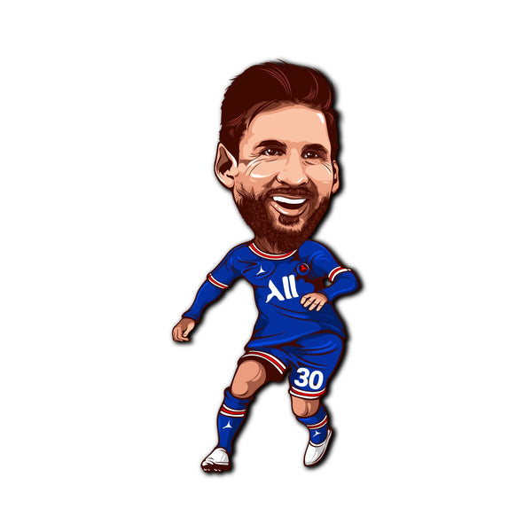 High-quality Messi fridge magnet - souvenir gift