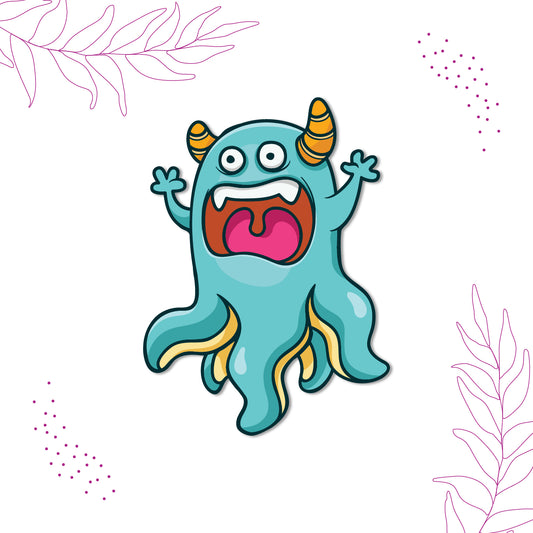 Monster design fridge magnet India