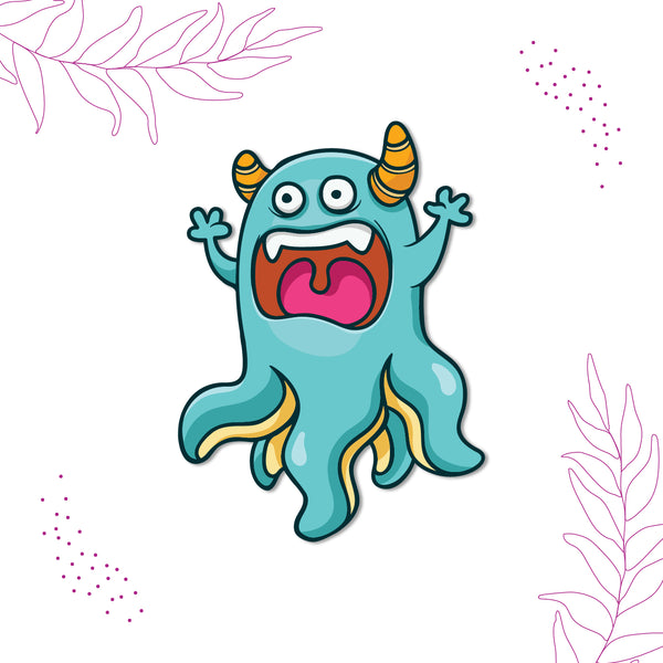 Monster design fridge magnet India