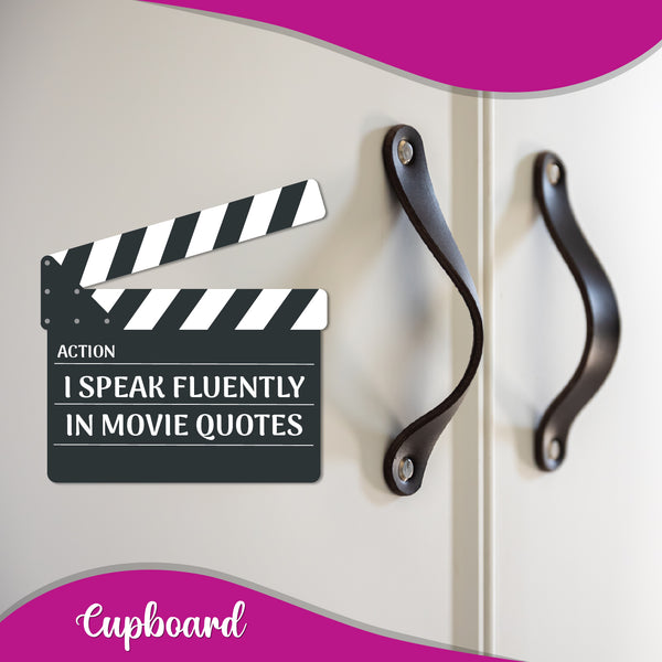Movie Clapboard lovers quirky fridge magnet gift