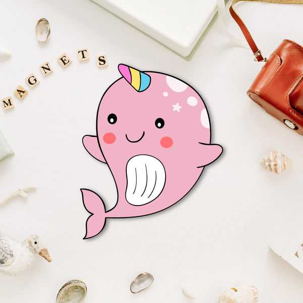 narwhal-sea-animal-fridge-magnet-front-view