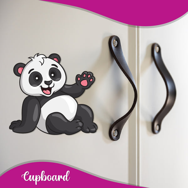 Panda Wooden Fridge Magnet