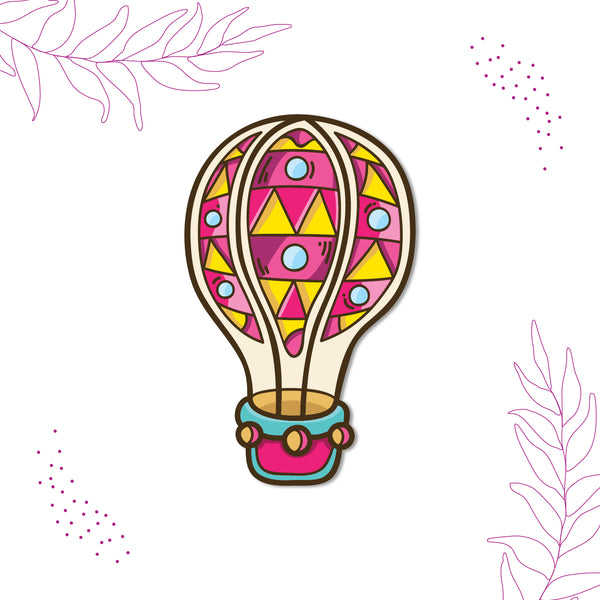 Parachute design fridge magnet India
