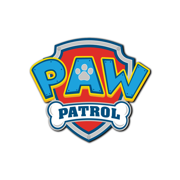 high-quality-paw-patrol-logo-fridge-magnet-angle-view