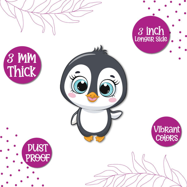 Penguin fridge magnet – quirky and decorative kitchen accessory