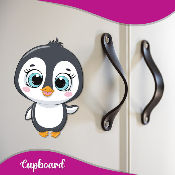 Penguin Wooden Fridge Magnet