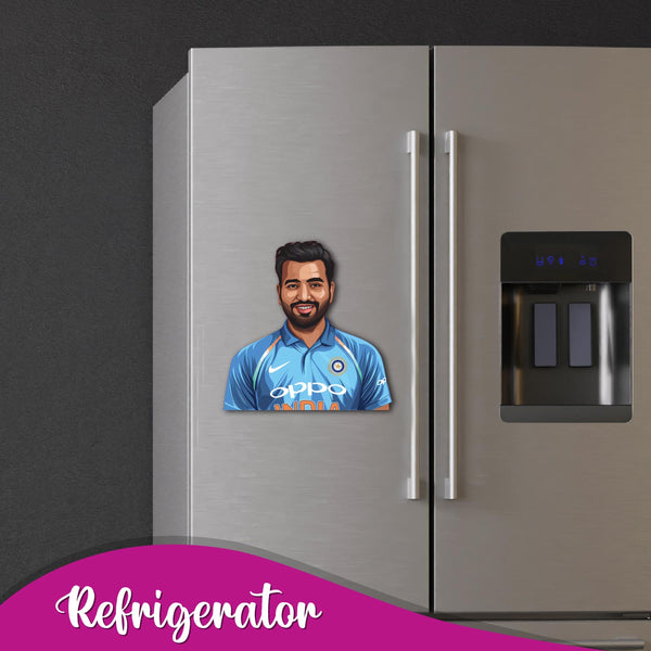 rohit-sharma-fan-merchandise-magnet-close-up