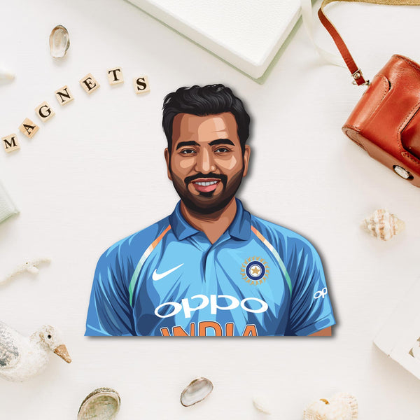 rohit-sharma-hitman-fridge-magnet-front-view