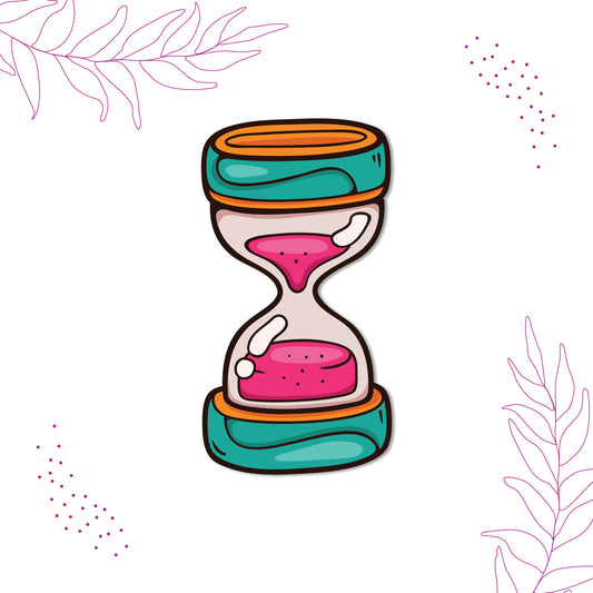 Sand Timer design fridge magnet India