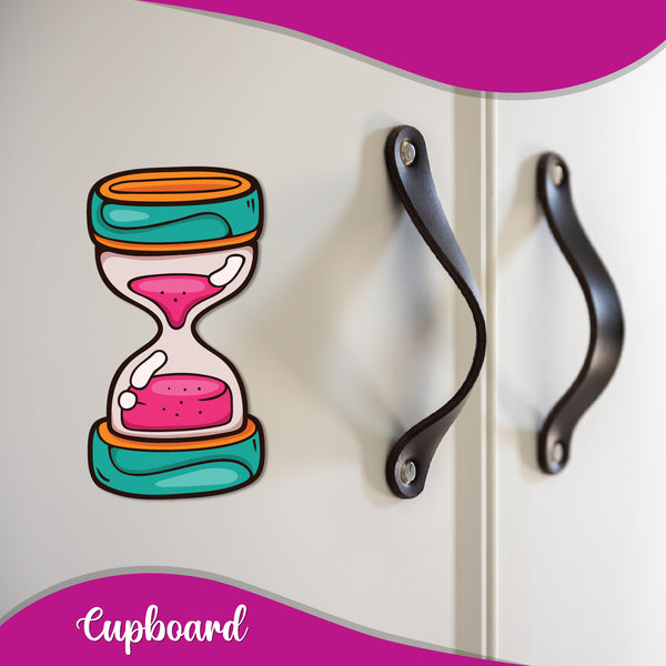 Sand Timer lovers quirky fridge magnet gift