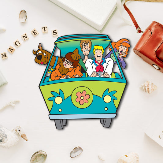 scooby-doo-family-fridge-magnet-front-view