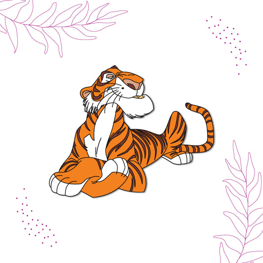 Sheer Khan fridge magnet