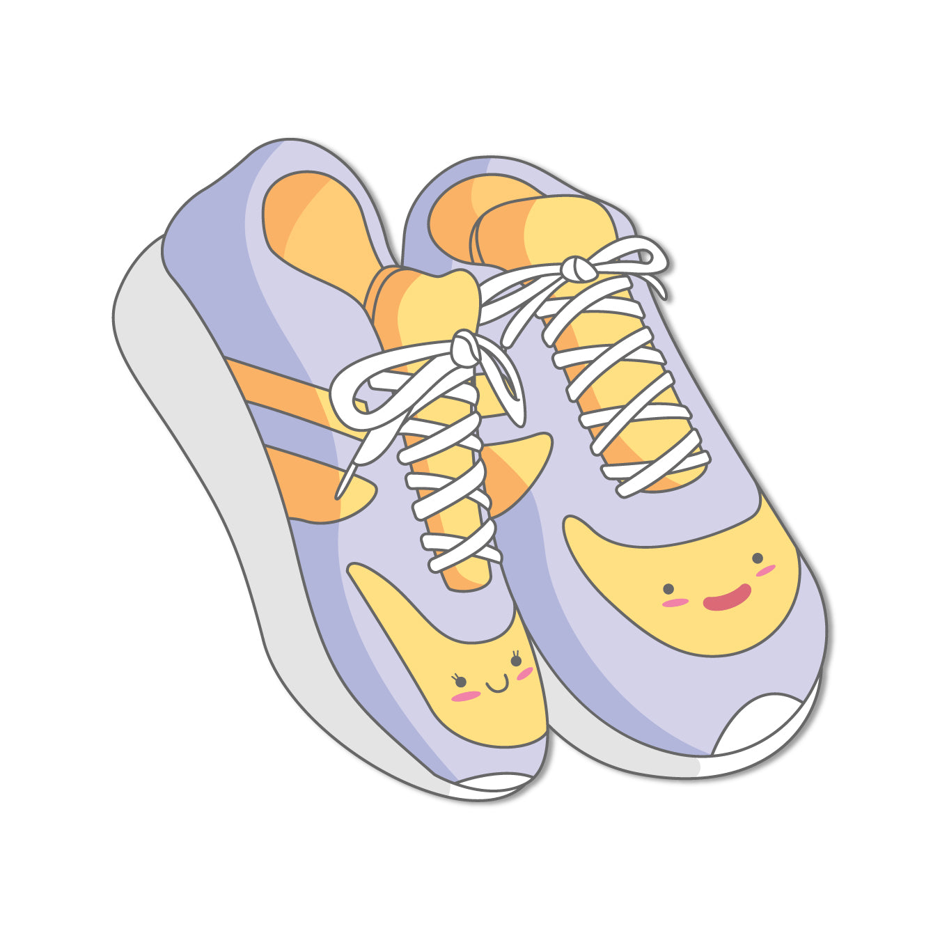 Stylish shoe couple fridge magnet magnet for gifting and home decor