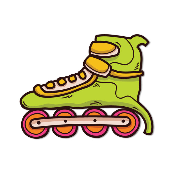 Skates themed quirky fridge magnet India