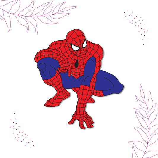 Spiderman fridge magnet