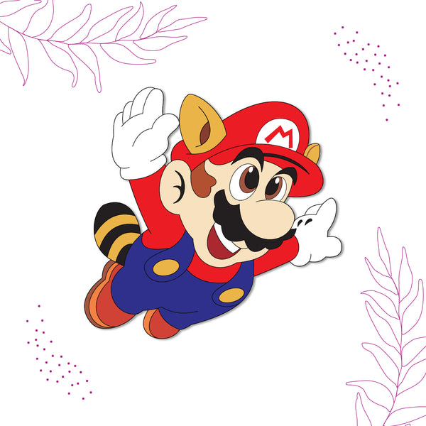 super-mario-bros-magnet-on-refrigerator