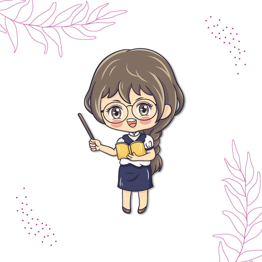 School teacher fridge magnet