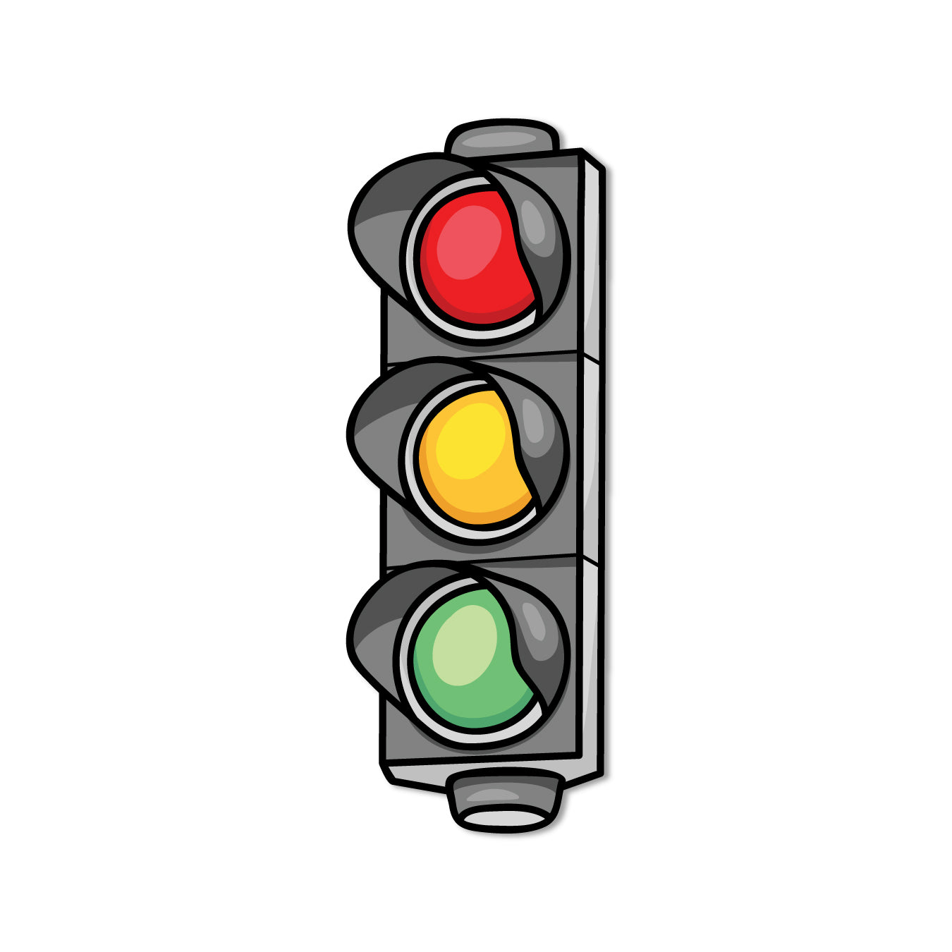 Traffic Light themed quirky fridge magnet India