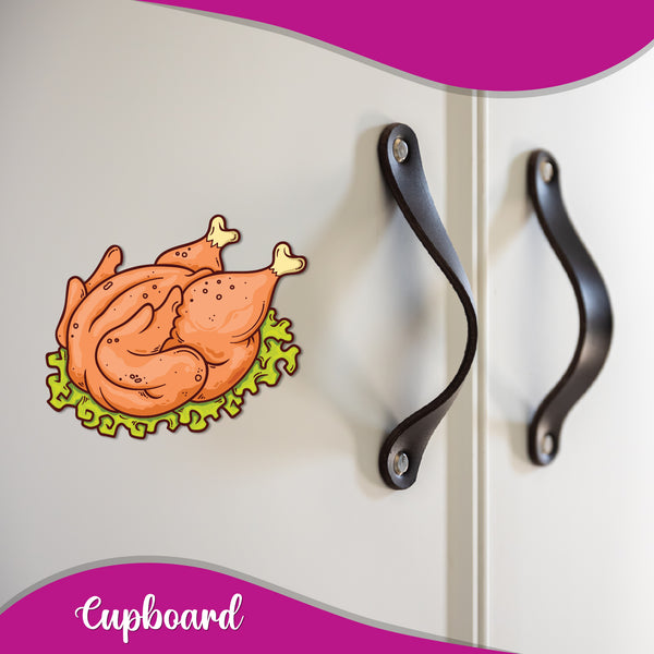 Fun turkey fridge magnet foodie gift