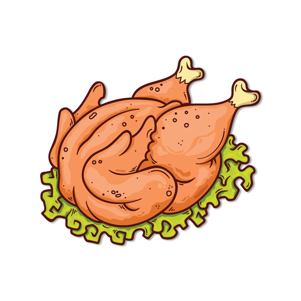 Quirky turkey fridge magnet decor